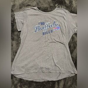 Buffalo Bills Gray Short Sleeve Tee